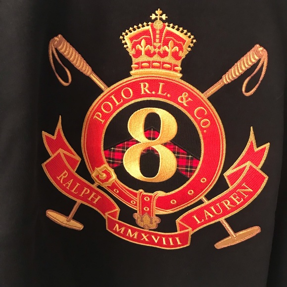 Ralph Lauren NEW spectacular fleece shirt, Red Label, NWT, Large - Picture 10 of 12